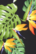 10imi - Bird of paradise and Monstera apparel fabric..