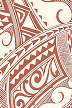 14tapa lolo - Vintage Style Hawaiian Fabrics Tropical Abstract Stylized polynesian tattoo/tapa.