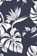 20birdmonstera Tropical Hawaiian bird of paradise flowers on an apparel.