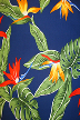 Vintage Style Hawaiian Large scale, whimsical hula dancers, palm trees, flowers, and naholo
 ferns, 
				 on a cotton poplin apparel fabric.