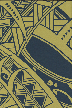 20papapau- Barkcloth Hawaii Fabrics - Vintage Style Hawaiian Fabric
 Tropical Polynesian tapa/tattoo designs., cotton apparel fabric.