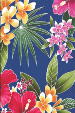 20ulana stylized, multi-colored hibiscus, plumeria, orchids and ferns apparel cotton, Tropical Botanical Vintage Hawaiian Fabric Hawaiian vintage style fabric. apparel cotton, Tropical Botanical Vintage Hawaiian Fabric Hawaiian vintage style fabric.