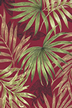 40alawa Tropical Botanical Hawaiian leafy pattern, cotton apparel fabric.