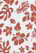 60palena Plumeria flowers on cotton broadcloth apparel fabric. .