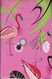 60welo vintage Hawaiian vintage Hawaiian flamingos, space age palm fronds, abstracts