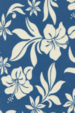 80papau Hawaiian hibiscus on cotton fabric.