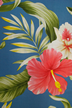 80wena - Barkcloth Hawaii Fabrics - Vintage Style Hawaiian Fabric
 Tropical Botanical Vintage Hawaiian Fabric Hawaiian botanical textile with hibiscus and orchid flowers cotton fabric.