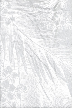 White on white  All-Over. Tonal, large-scaled tropical leaves and ferns with little clusters of plumeria (frangipani).