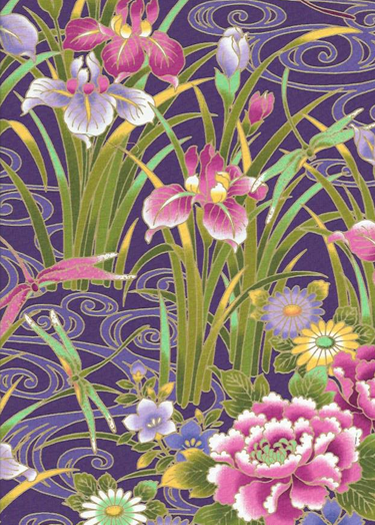 11ohiohi - Barkcloth Hawaii Fabrics - Tropical Botanical Vintage Hawaiian Fabric with Orchid flowers on apparel cotton..