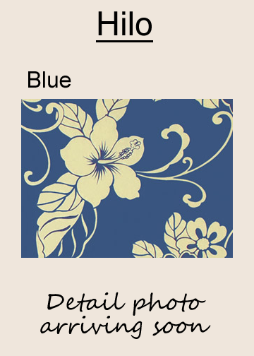 20hilo Barkcloth Hawaii Fabrics - Vintage Style Hawaiian Botanical Fabric pareo style floral with hibiscus, leaves and vines. A cotton apparel weight fabric.