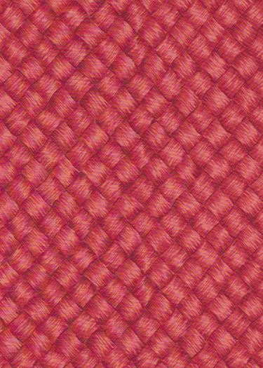 40Lauhala Red - Lauhala Tropical Hawaiian 44 inch wide cotton poplin fabric.