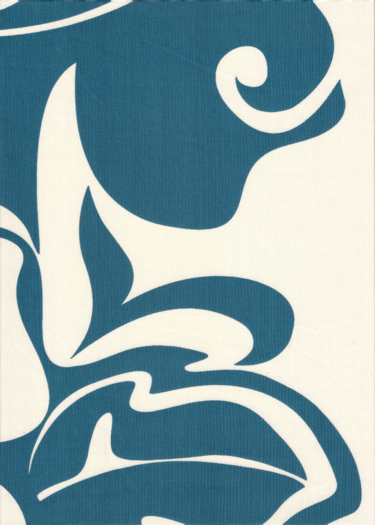 40laha Birds - vintage Hawaiian fabric large flowery abstract fabric on apparel poly-cotton fabric.