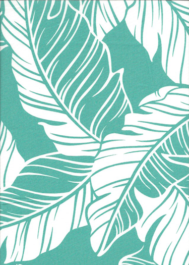 Barkcloth Hawaii Fabrics - Vintage Style Hawaiian Fabrics Tropical Botanical Vintage Hawaiian Barkcloth Fabric - 
			   a leafy, botanical print, on a cotton apparel 
				fabric.