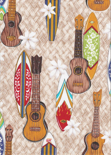 90mele Surfboards & Hawaiian Musical Instruments ukulele apparel cotton.