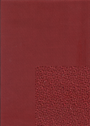 Burgundy red bark cloth Upholstery Fabric.
