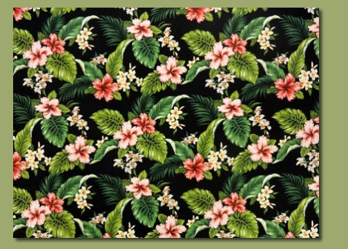 10naholo
 		tropical leaves, apparel cotton, Tropical Botanical Vintage Hawaiian Fabric vintage style fabric.