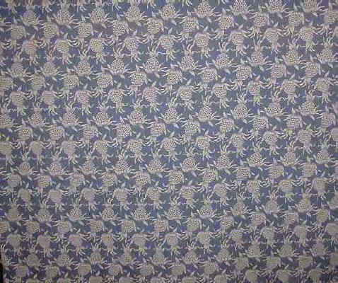 20hala Tropical Hawaiian pineapples, cotton apparel fabric.