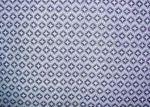 20indigoIV Indigo blue reversible quilting or apparel fabric.