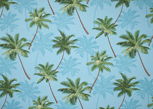 20malie - Barkcloth Hawaii - Timeless Hawaiian Fabrics For your Home& Body
			 Tropical vintage style, Hawaiian botanical palm tree fabric. cotton apparel fabric.