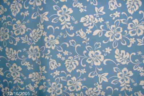 20wahi Tropical Botanical Vintage Hawaiian Fabric Hawaiian plumeria & hibiscus- on cotton poplin fabric apparel cotton Hawaiian vintage style fabric.