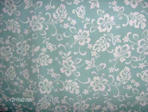 80wahi Tropical Botanical Vintage Hawaiian Fabric Hawaiian plumeria & hibiscus- on cotton poplin fabric apparel cotton Hawaiian vintage style fabric.