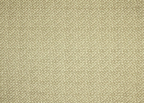 Lauhala Natural Tropical Hawaiian Lauhala Weave Print on cotton bark crepe textured upholstery bark cloth fabric.