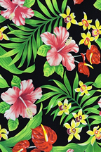 10hanu hawaiian vintage style fabric