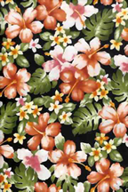 10loa'a Hawaiian vintage style fabric