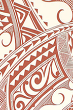 14tapalolo Tropical tropical vintage style, Hawaiian stylized abstract polynesian tattoo tapa fabric.