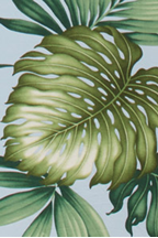 20miha - tropical vintage style, Hawaiian botanical fabric.