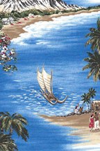 20nanaina Hawaiian vintage style fabric