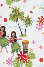 30pa 'a 'aina Hawaiian Surfboards - on cotton broadcloth fabric. 
