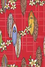 40huahina Hawaiian vintage style fabric