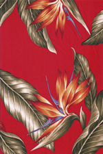 40wali  - tropical vintage style, Hawaiian botanical fabric.