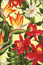 50hukilau Hawaiian vintage style fabric