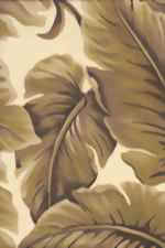 Maluhia Natural Big leafy Hawaiian Tropical Outdoor fabric