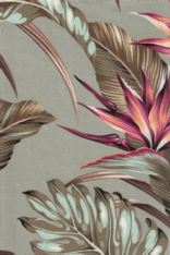 mohala Sage Basket Weave bark crepe bark cloth fabric.