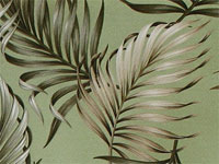10makani palm trees, apparel cotton, Hawaiian vintage style fabric