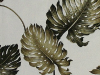 10ekahi Bird of paradise, apparel cotton, Hawaiian vintage style fabric 