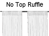 large curtain top tab view