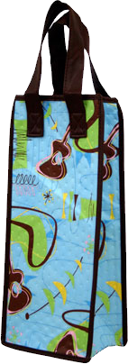 recycleable insulated zippered bag