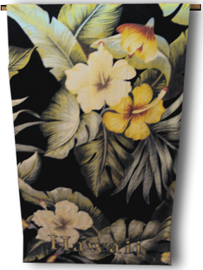 Retro Hibsus Towel