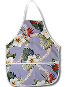 Lavender Floral Apron