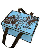 recycleable insulated zippered bag
