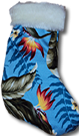 Hawaiian Christmas Stocking