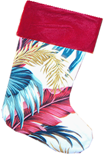 Hawaiian Christmas Stocking