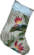 Hawaiian Christmas Stocking