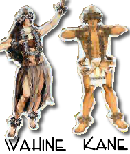 two hula dancers