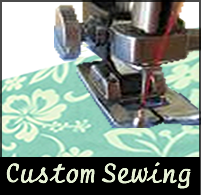 Curtains, pillows, bedding,�let us know - we'll sew.