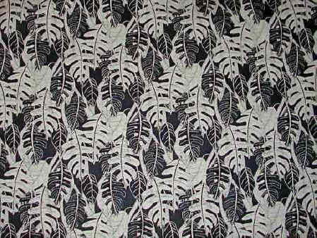 20batik Blue, apparel cotton Hawaiian vintage style fabric
